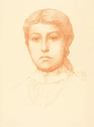 Testa di una ragazzina (Tête de jeune fille)