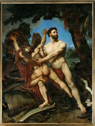 Ercole e Diomede (dipinto su tela)