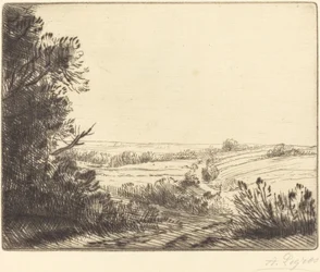 Paesaggio: strada per Horville (Paysage: Chemin d
