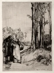 Le Promenade du convalescent, c. 1861