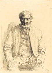 Vecchio seduto