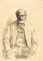 Vecchio seduto