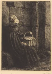 Contadina di Boulogne (Contadina dei dintorni di Boulogne, detta “La donna con il cesto”)
