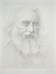 Ritratto di Henry Wadsworth Longfellow (seconda tavola)
