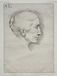 Ritratto di Mme. Emily Hughes (1ª tavola)