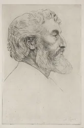 Ritratto di Sir Frederick Leighton (Prima tavola)