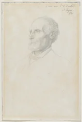 Ritratto di Sir Frederick W. Burton, Direttore della National Gallery, Londra, 1881
