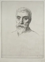 Ritratto di Sir Hiram S. Maxim