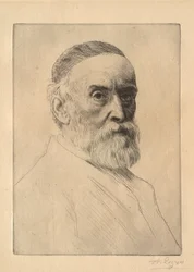 Ritratto del pittore G. F. Watts (1817-1904)