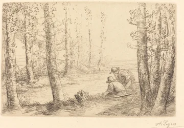 Riposo lungo le rive del fiume