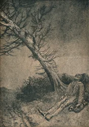 Il vagabondo morente, 1875