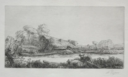 La fattoria sul fiume: effetto della sera