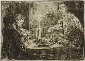 La cena