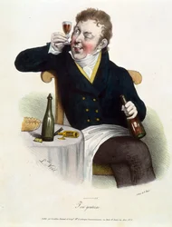 Il degustatore di vino, 1850