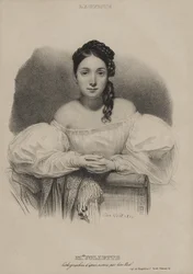 Ritratto di Mademoiselle Juliette Drouet.