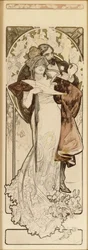 Un bozzetto per la litografia "Programme 27 Octobre 1900", c. 1900
