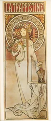 Alphonse Mucha: La Trappistine ... (litografia)