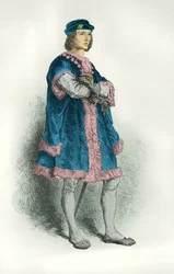 Ritratto di Carlo 8 (Incisione)