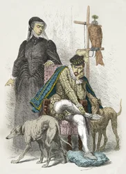 Ritratto di Carlo 9 e Caterina de