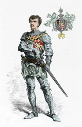 Ritratto di Carlo il Temerario (Incisione)