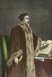 Ritratto di Jean Calvin (Incisione)