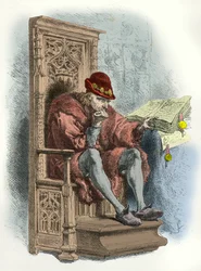 Ritratto di Re Luigi 11 (Incisione)