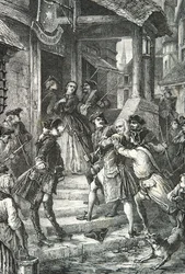 Voltaire viene arrestato a Francoforte