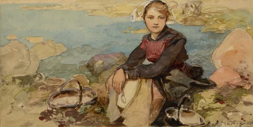 Sulla riva, c. 1900