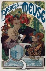 Manifesto per le Bières de la Meuse, 1897