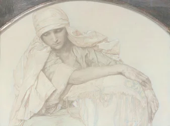 Studio di una giovane donna