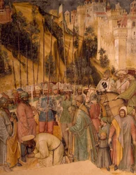 Decapitazione di San Giorgio, Episodi della vita di San Giorgio