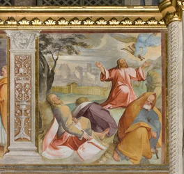 Presbiterio, settima campata sud, Oratio nell