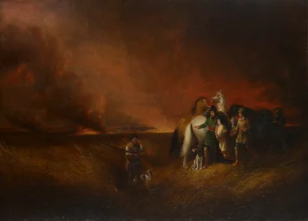 La prateria in fiamme