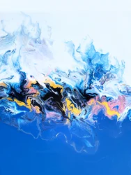 Flusso oceanico astratto