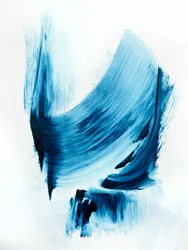 Flusso astratto blu