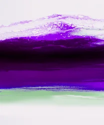 Sfumatura dal viola intenso al verde