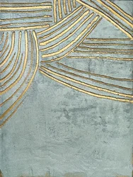 Linee dorate sinuose