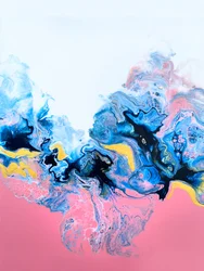 Rosa, blu, oro: flusso fluido