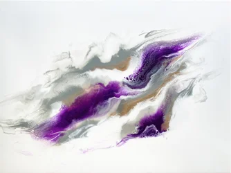 Vortice astratto viola