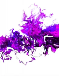 Vortici viola vivaci