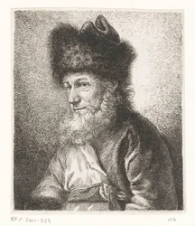 Ritratto di Michel Hirsch, rabbino a Potsdam