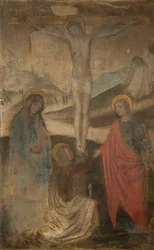 La crocifissione con la Vergine, San Giovanni e Maddalena