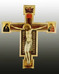 Crocifissione, XIV secolo (dettaglio)