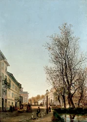 Veduta della zona di Porta Venezia, Milano