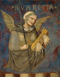 Allegoria del cattivo governo, (dettaglio)