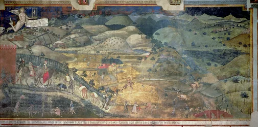 Effetti del Buon Governo in Campagna, 1388-40