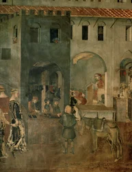 Vita in città (affresco)