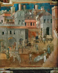 Le benedizioni del buon governo (affresco)
