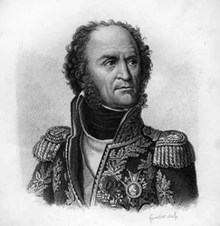Guillaume Brunette. Maresciallo di Francia (1763-1815). - in Portraits des généraux français en suite des victoires et conquêtes des Français. Inciso da Ambroise Tardieu nel 1818. Collezione Stella.