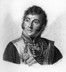 Guillaume Joseph Nicolas Lafon Blaniac (1773-1833) - in "Ritratti dei generali francesi a seguito delle vittorie e conquiste dei francesi". Inciso da Ambroise Tardieu nel 1818. Collezione Stella.